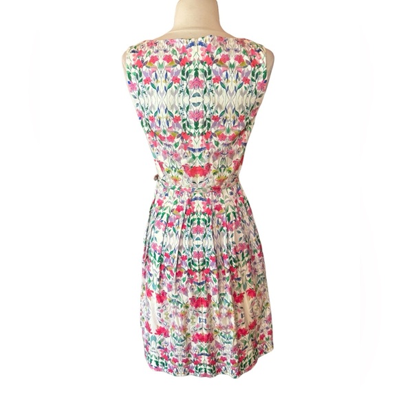 Talbots Floral Fit & Flare Dress - Picture 5 of 7